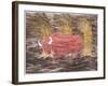 Bull in the Wind, 2001-Juan Alcazar-Framed Giclee Print