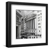 Bull Market-Vintage Photography-Framed Art Print