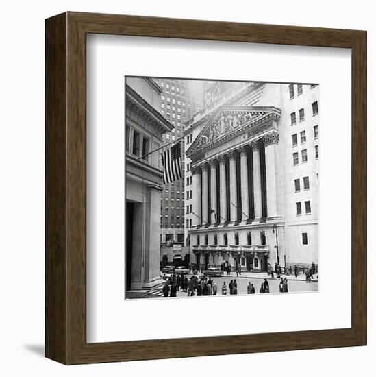 Bull Market-Vintage Photography-Framed Art Print