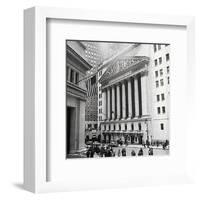 Bull Market-Vintage Photography-Framed Art Print