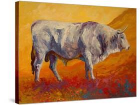 Bull Market-Marion Rose-Stretched Canvas