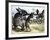 Bull Moose Campaign, 1912-W.A. Carson-Framed Giclee Print