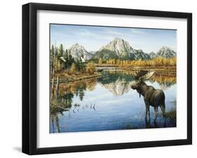 Bull Moose-Jeff Tift-Framed Giclee Print