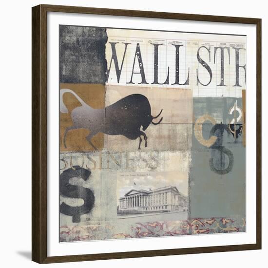 Bull Run-Alec Parker-Framed Giclee Print