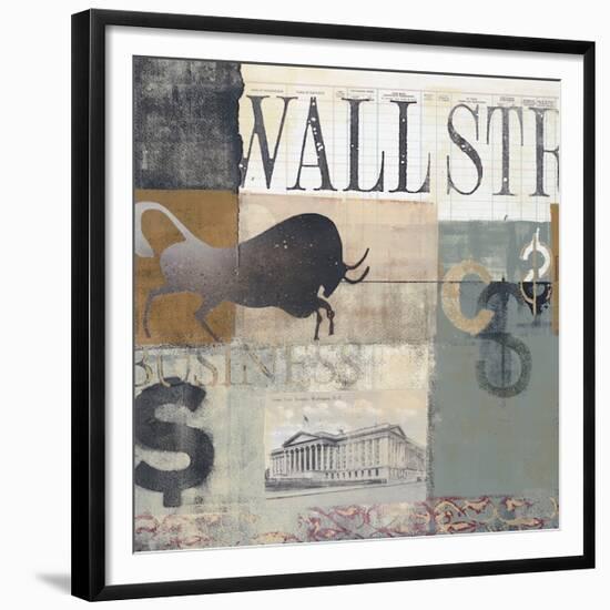 Bull Run-Alec Parker-Framed Giclee Print