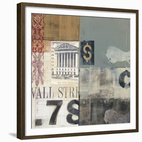 Bull Shares-Alec Parker-Framed Giclee Print