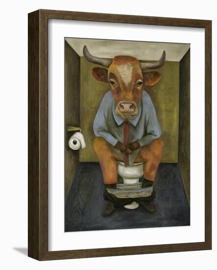 Bull Shitter-Leah Saulnier-Framed Giclee Print