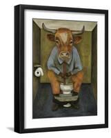 Bull Shitter-Leah Saulnier-Framed Giclee Print