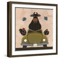 Bull-Sit-Annie Lane-Framed Premium Giclee Print