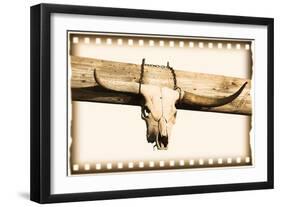 Bull Skull-null-Framed Photographic Print
