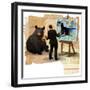 Bull Spin-Anthony Freda-Framed Giclee Print