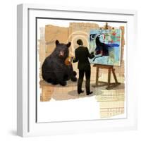 Bull Spin-Anthony Freda-Framed Giclee Print