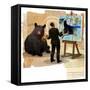 Bull Spin-Anthony Freda-Framed Stretched Canvas