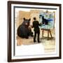 Bull Spin-Anthony Freda-Framed Giclee Print