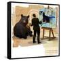 Bull Spin-Anthony Freda-Framed Stretched Canvas