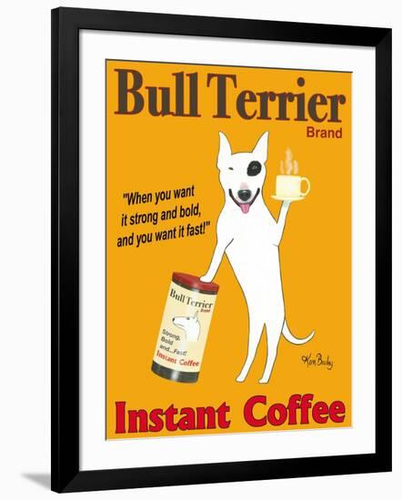 Bull Terrier Brand-Ken Bailey-Framed Giclee Print