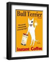 Bull Terrier Brand-Ken Bailey-Framed Giclee Print