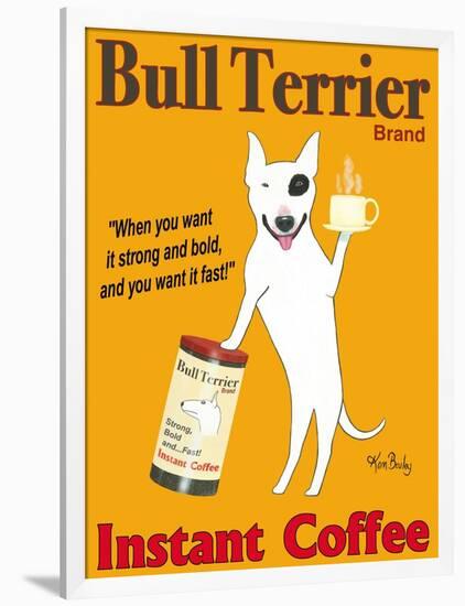 Bull Terrier Brand-Ken Bailey-Framed Premium Giclee Print