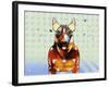 Bull Terrier Brown Oxide LX-Fernando Palma-Framed Giclee Print