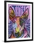 Bull Terrier Luv-Dean Russo-Framed Giclee Print