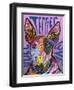 Bull Terrier Luv-Dean Russo-Framed Giclee Print