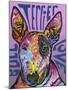 Bull Terrier Luv-Dean Russo-Mounted Giclee Print