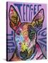 Bull Terrier Luv-Dean Russo-Stretched Canvas