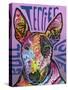 Bull Terrier Luv-Dean Russo-Stretched Canvas