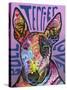 Bull Terrier Luv-Dean Russo-Stretched Canvas