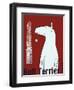 Bull Terrier Tea-Ken Bailey-Framed Giclee Print