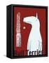 Bull Terrier Tea-Ken Bailey-Framed Stretched Canvas