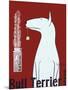 Bull Terrier Tea-Ken Bailey-Mounted Giclee Print