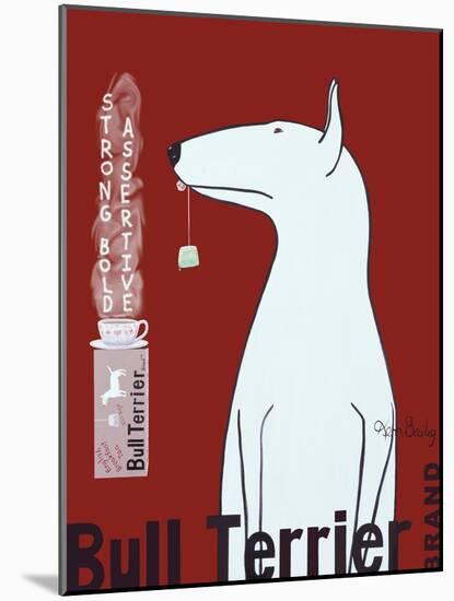 Bull Terrier Tea-Ken Bailey-Mounted Giclee Print