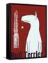 Bull Terrier Tea-Ken Bailey-Framed Stretched Canvas