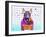 Bull Terrier XI-Fernando Palma-Framed Giclee Print