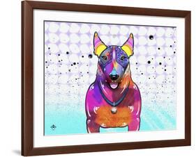 Bull Terrier XI-Fernando Palma-Framed Giclee Print