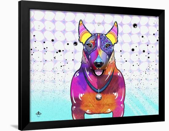 Bull Terrier XI-Fernando Palma-Framed Giclee Print