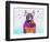Bull Terrier XI-Fernando Palma-Framed Premium Giclee Print