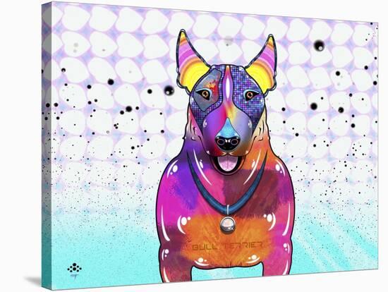 Bull Terrier XI-Fernando Palma-Stretched Canvas