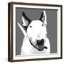 Bull Terrier-Emily Burrowes-Framed Premium Giclee Print