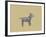 Bull terrier-Sarah Thompson-Engels-Framed Giclee Print