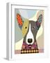 Bull Terrier-Adefioye Lanre-Framed Giclee Print