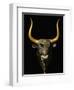 Bull with Horns of Gilded Wood, Black Steatite Rhyton (1700-1400 BCE), Minoan-null-Framed Giclee Print