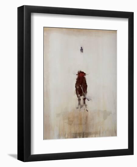Bull-Daniel Cacouault-Framed Giclee Print