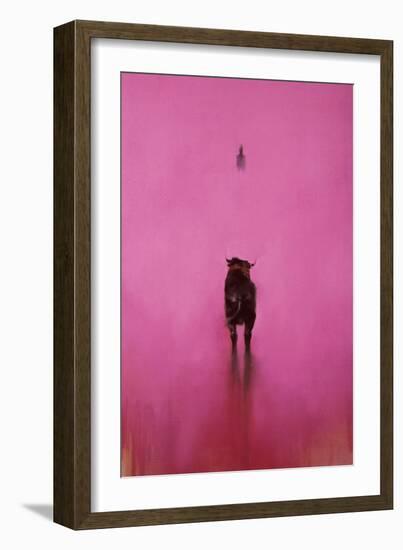 Bull-Daniel Cacouault-Framed Giclee Print