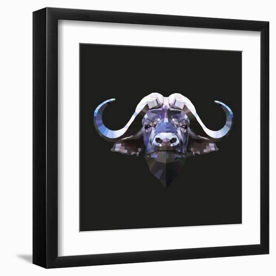 Bull-Lora Kroll-Framed Art Print