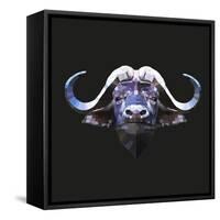 Bull-Lora Kroll-Framed Stretched Canvas