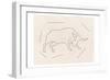 Bull-Sheldon Lewis-Framed Art Print