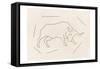 Bull-Sheldon Lewis-Framed Stretched Canvas