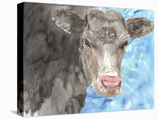 Bull-Beverly Dyer-Stretched Canvas